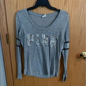 PINK long sleeve tee shirt